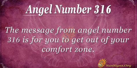 316 angel number